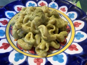 Campanelle Senatore Cappelli con pesto di carciofi