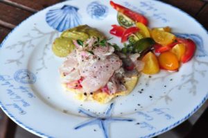 Ceviche di ricciola