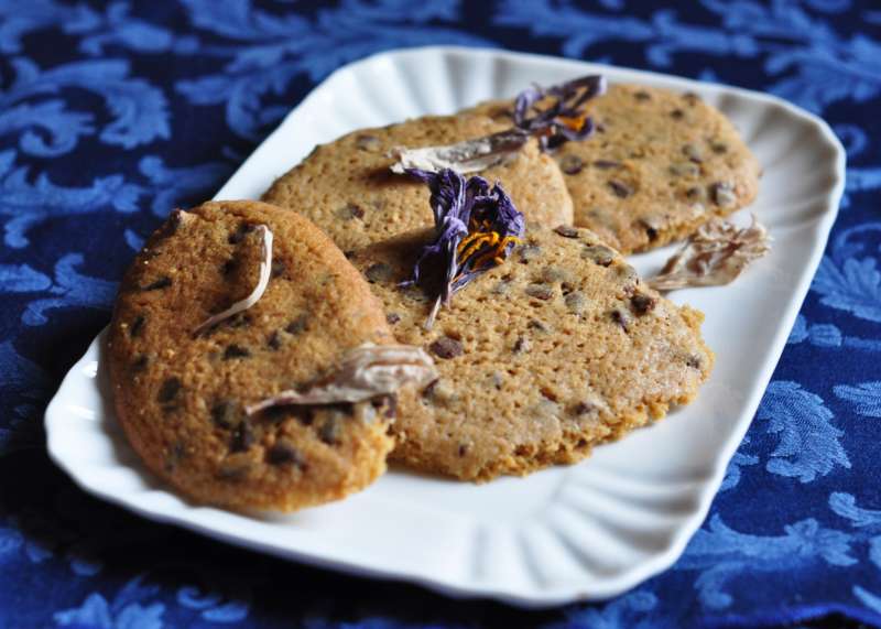 Chocolate chip cookies da una ricetta di Martha Stewart