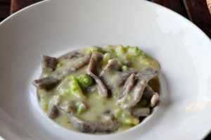 Pizzoccheri con cavolfiore romanesco e Gorgonzola DOP Bollo Oro